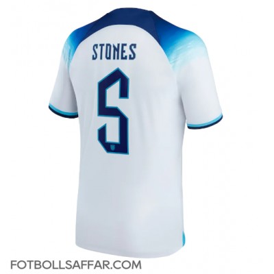 England John Stones #5 Hemmatröja VM 2022 Kortärmad